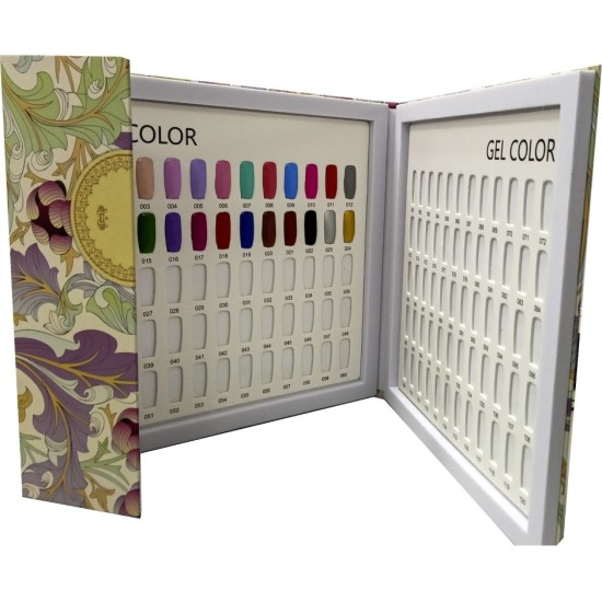 Δειγματολόγιο Νυχιών The Standard Color Card 120 Θέσεων