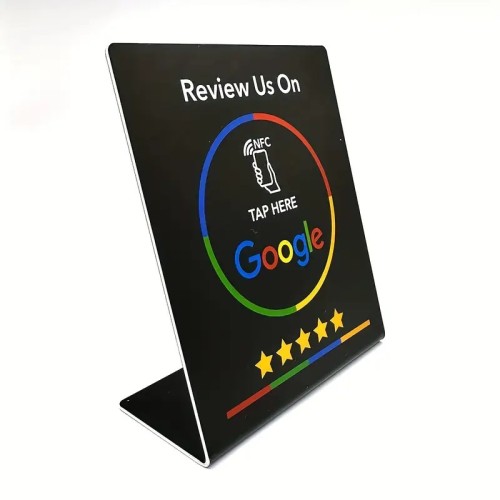 Σταντ + κάρτα NFC αξιολογήσεων Google