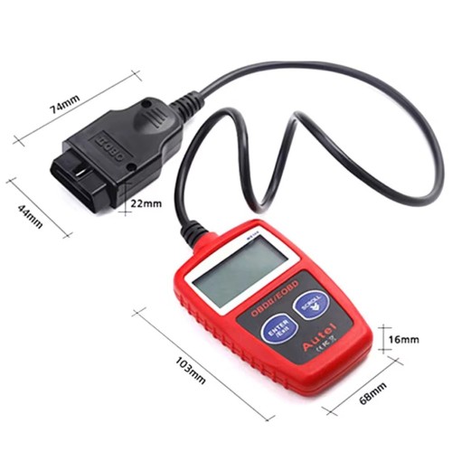Ψηφιακό διαγνωστικό αυτοκινήτων OBDII/EOBD- Can OBDII Code Reader - MS309